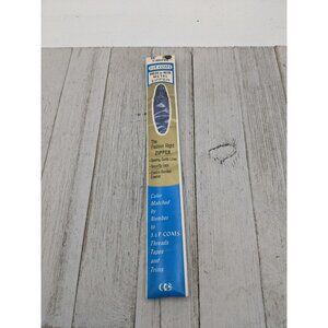 Vintage J&P Coats Skirt or Neck Metal Zipper 12" Monaco Blue 10